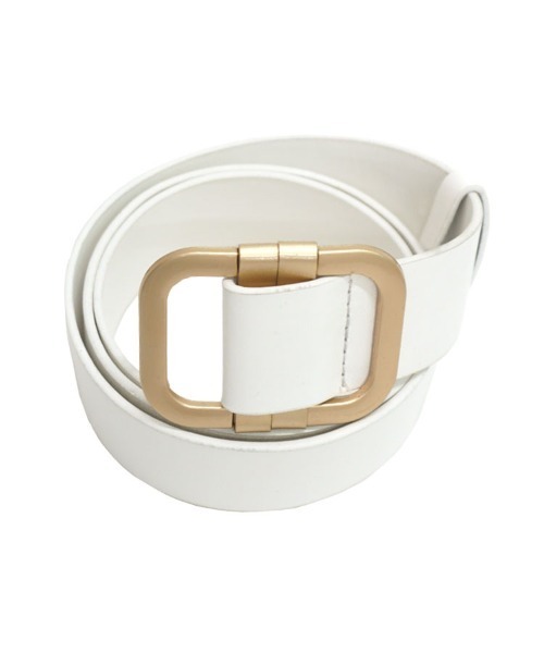 DONOBAN（ドノバン）の「スクエアバックルベルト [E]（ベルト・レディース・ブラック/ホワイト/ブラウン/ダークブラウン・ONESIZE）」の11枚目の写真