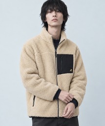 KANGOL（カンゴール）の「ショート丈ハイネックボアブルゾン ジップアップ / KANGOL（ブルゾン）」