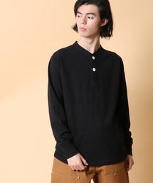 ∴【 Healthknit / ヘルスニット 】マックスウェイトスラブヘンリーネック長袖Tシャツ 7516 SIP・・