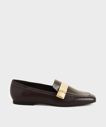 CHARLES & KEITH | メタリックバックル ペニーローファー / Metallic Buckle Penny Loafers(ローファー)
