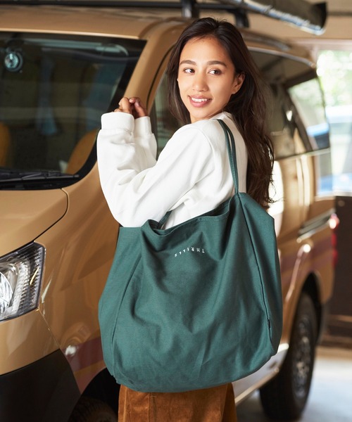 THRILLS(スリルズ)の「THRILLS Minimal Thrills Tote (スリルズ )(2colors)(TH20-514F)(トートバッグ・レディース・ブラック/グリーン・ONE SIZE)」の1枚目の写真