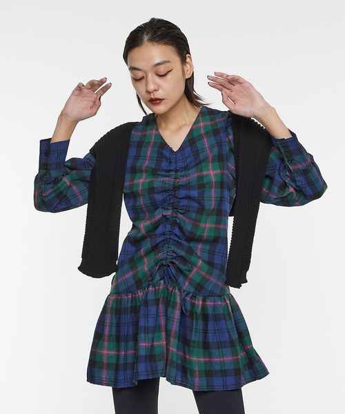 Narcissus チェックワンピース ワンピース Narcissus ナルシス のファッション通販 Zozotown