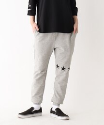 BASECONTROL（ベースコントロール）の「◆使える新定番 抗菌防臭ストレッチ裏毛 スタープリントパンツ（その他パンツ）」