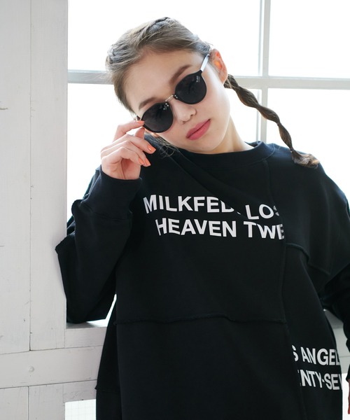 MILKFED.（ミルクフェド）の「SUNGLASSES  ANKAA（サングラス・レディース・ブラック/ブラウン/グレー・ONE SIZE）」の13枚目の写真