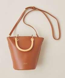natural couture | ウッドハンドル2WAYバケツトートバッグ(トートバッグ)