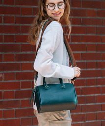 ペルケ perche / 牛革オイル2wayテープショルダーS