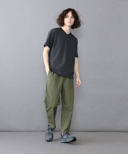 SHIPS any(シップス エニィ)の「SHIPS any: 《嫌な臭いを抑える》Repur コットンUSA マルチファンクション Vネック Tシャツ◇(Tシャツ/カットソー・メンズ・オフホワイト/グレー/チャコールグレー/ネイビー・SMALL/MEDIUM/LARGE/X-LARGE)」の7枚目の写真