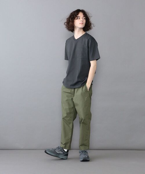 SHIPS any(シップス エニィ)の「SHIPS any: 《嫌な臭いを抑える》Repur コットンUSA マルチファンクション Vネック Tシャツ◇(Tシャツ/カットソー・メンズ・オフホワイト/グレー/チャコールグレー/ネイビー・SMALL/MEDIUM/LARGE/X-LARGE)」の8枚目の写真