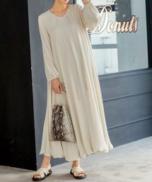 STYLE DELI（スタイルデリ）の「【LUXE】楊柳ボリューム裾バルーンワンピース（ワンピース）」
