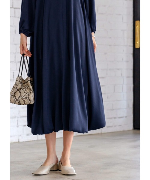 STYLE DELI（スタイルデリ）の「【LUXE】楊柳ボリューム裾バルーン  