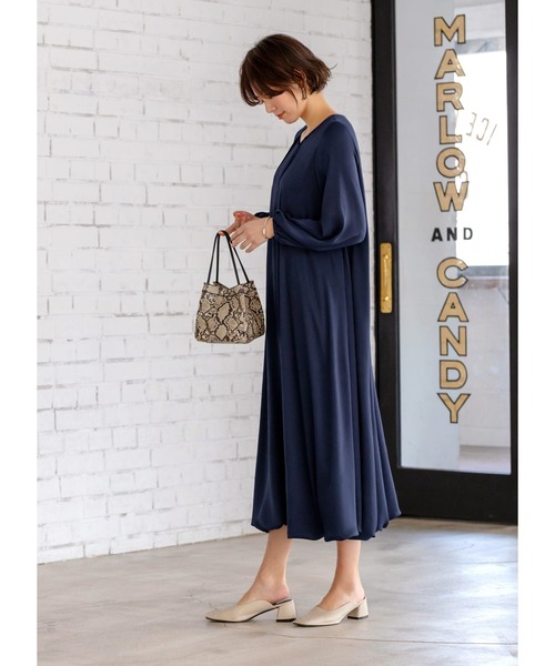 STYLE DELI（スタイルデリ）の「【LUXE】楊柳ボリューム裾バルーン  