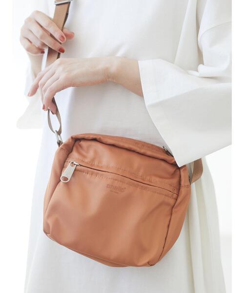 anello（アネロ）の「・別注　anello　メッシュポーチ付きミニショルダー＊（ショルダーバッグ・レディース・ブラック/ベージュ/オレンジ・FREE）」の17枚目の写真