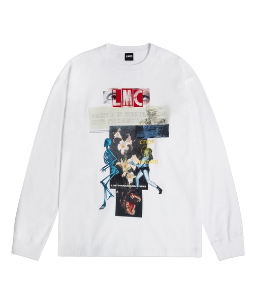 LMCの「【LMC】ZT V2 LONG SLV TEE / ZT V2 グラフィック ロングスリーブ Tシャツ(Tシャツ/カットソー・メンズ・ホワイト/ブラック・X-LARGE/MEDIUM/LARGE)」の1枚目の写真