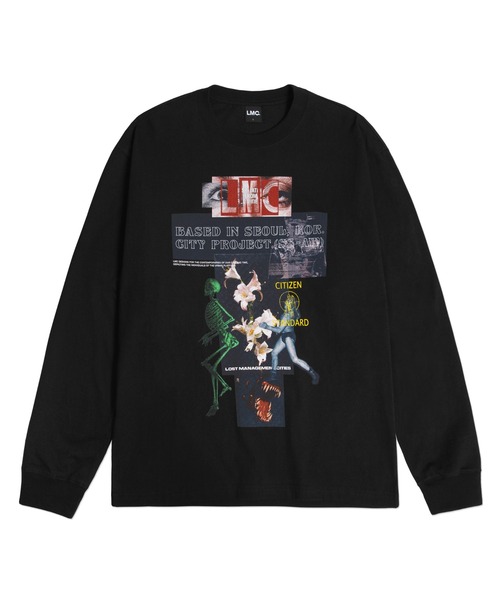 LMCの「【LMC】ZT V2 LONG SLV TEE / ZT V2 グラフィック ロングスリーブ Tシャツ(Tシャツ/カットソー・メンズ・ホワイト/ブラック・X-LARGE/MEDIUM/LARGE)」の2枚目の写真