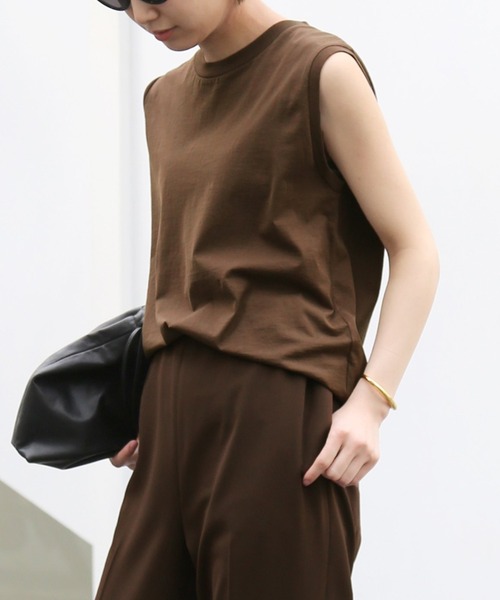 EVERYDAY I LIKE.◆ノースリーブブラウス/--/--/24-030-500-8010-1-0 Deuxieme Classe 「Deuxieme Classe」 「EVERYDAY I LIKE