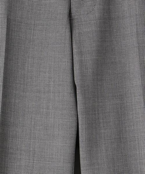 green label relaxing（グリーンレーベルリラクシング）の「[ レダアクティブ ] REDA ACTIVE 千鳥 HX ノープリーツ スーツ スラックス（スーツパンツ・メンズ・ネイビー/グレー・76ｃｍ/80ｃｍ/84ｃｍ/88ｃｍ/92cm/72cm）」の17枚目の写真