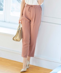 【洗える】幅広く活躍が期待できるドロストパンツ