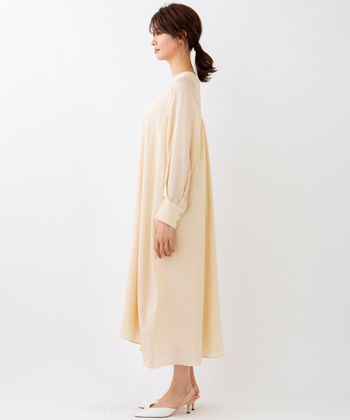 Sono(ソーノ)の「【SONO/ソーノ】ファインナチュラルロングワンピース(ワンピース・レディース・ネイビー/ナチュラル・1)」の16枚目の写真