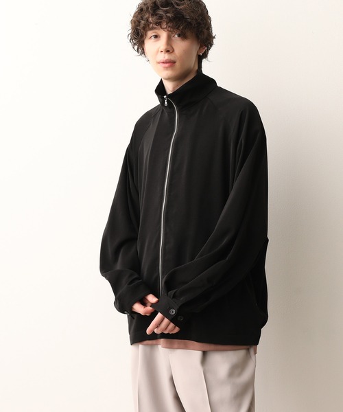 JUNRED(ジュンレッド)の「スタンドZIPドルマンブルゾン(ブルゾン・メンズ・ベージュ/パープル/ブラック・L/S/M)」の12枚目の写真