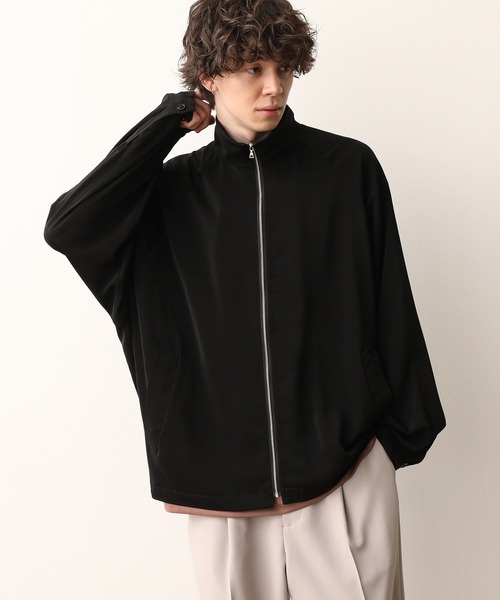 JUNRED(ジュンレッド)の「スタンドZIPドルマンブルゾン(ブルゾン・メンズ・ベージュ/パープル/ブラック・L/S/M)」の13枚目の写真