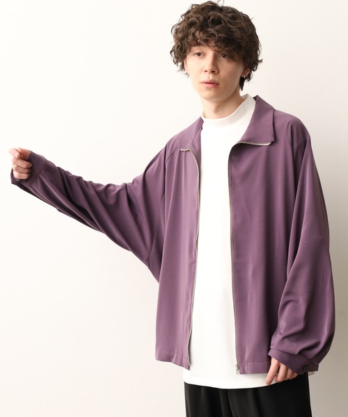 JUNRED(ジュンレッド)の「スタンドZIPドルマンブルゾン(ブルゾン・メンズ・ベージュ/パープル/ブラック・L/S/M)」の17枚目の写真