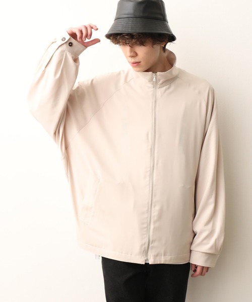 JUNRED(ジュンレッド)の「スタンドZIPドルマンブルゾン(ブルゾン・メンズ・ベージュ/パープル/ブラック・L/S/M)」の20枚目の写真