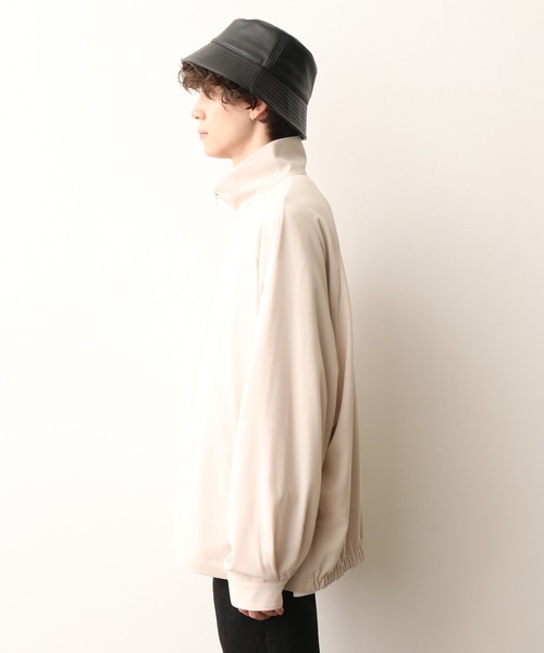 JUNRED(ジュンレッド)の「スタンドZIPドルマンブルゾン(ブルゾン・メンズ・ベージュ/パープル/ブラック・L/S/M)」の22枚目の写真