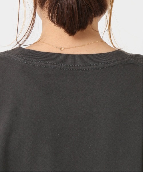 FRAMeWORK（フレームワーク）の「MICKEY / BIG T 2◆（Tシャツ/カットソー・レディース・ライトグレー/スミクロ・FREE）」の5枚目の写真