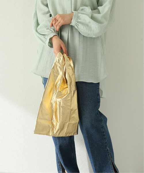 BAGGU(バグー)の「【BAGGU/バグゥ】baby baggu メタリック(トートバッグ・レディース・ゴールド/シルバー・FREE)」の11枚目の写真