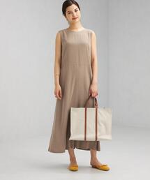 green label relaxing | FFC トリアセ サテン フレア ワンピース(ワンピース)