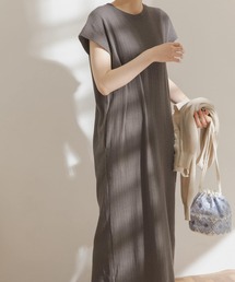 FORK&SPOON | FORK&SPOON　コットンヘンプカットソーワンピース(ワンピース)