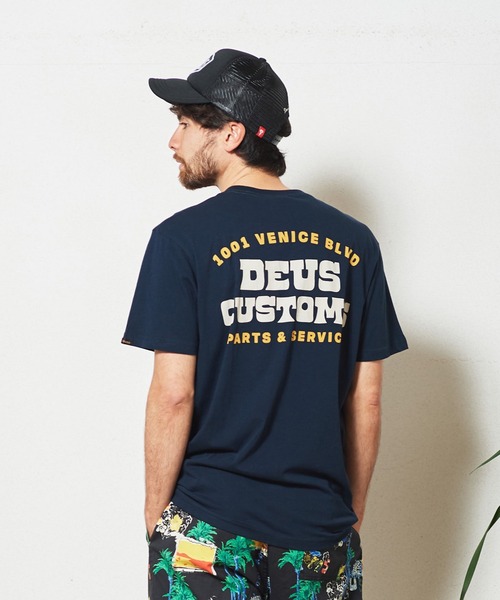 JACK & MARIE(ジャックアンドマリー)の「DEUS Automatica TEE (デウス )(2colors)(DMP201826A)(Tシャツ/カットソー・メンズ・ホワイト/ブルー・M/L)」の2枚目の写真