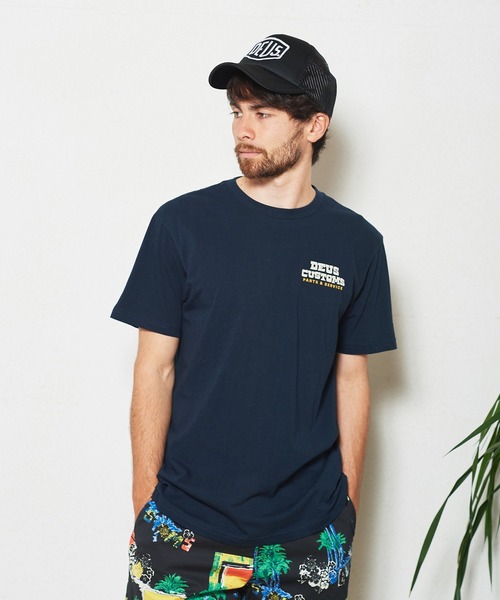 JACK & MARIE(ジャックアンドマリー)の「DEUS Automatica TEE (デウス )(2colors)(DMP201826A)(Tシャツ/カットソー・メンズ・ホワイト/ブルー・M/L)」の9枚目の写真