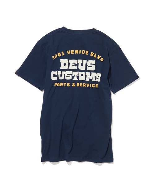 JACK & MARIE(ジャックアンドマリー)の「DEUS Automatica TEE (デウス )(2colors)(DMP201826A)(Tシャツ/カットソー・メンズ・ホワイト/ブルー・M/L)」の11枚目の写真
