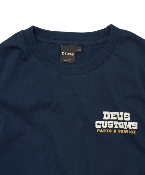JACK & MARIE(ジャックアンドマリー)の「DEUS Automatica TEE (デウス )(2colors)(DMP201826A)(Tシャツ/カットソー・メンズ・ホワイト/ブルー・M/L)」の12枚目の写真