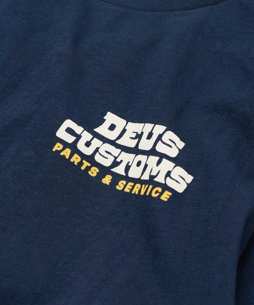 JACK & MARIE(ジャックアンドマリー)の「DEUS Automatica TEE (デウス )(2colors)(DMP201826A)(Tシャツ/カットソー・メンズ・ホワイト/ブルー・M/L)」の13枚目の写真