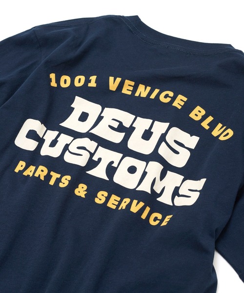 JACK & MARIE(ジャックアンドマリー)の「DEUS Automatica TEE (デウス )(2colors)(DMP201826A)(Tシャツ/カットソー・メンズ・ホワイト/ブルー・M/L)」の14枚目の写真