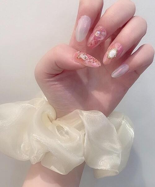 INGNI（イング）の「シュシュ（シュシュ・レディース・オレンジ/アイボリー/ピンク/グレー・ONE SIZE）」の2枚目の写真