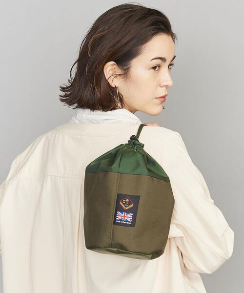 BEAUTY&YOUTH UNITED ARROWS（ビューティーアンドユースユナイテッドアローズ）の「＜COTSWOLD AQUARIUS＞ドロストショルダーバッグ（ショルダーバッグ・レディース・ブラック/オリーブ・FREE）」の2枚目の写真