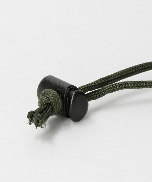 BEAUTY&YOUTH UNITED ARROWS（ビューティーアンドユースユナイテッドアローズ）の「＜COTSWOLD AQUARIUS＞ドロストショルダーバッグ（ショルダーバッグ・レディース・ブラック/オリーブ・FREE）」の8枚目の写真