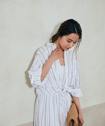 Andemiu | オーバーストライプシャツ951767(シャツ/ブラウス)