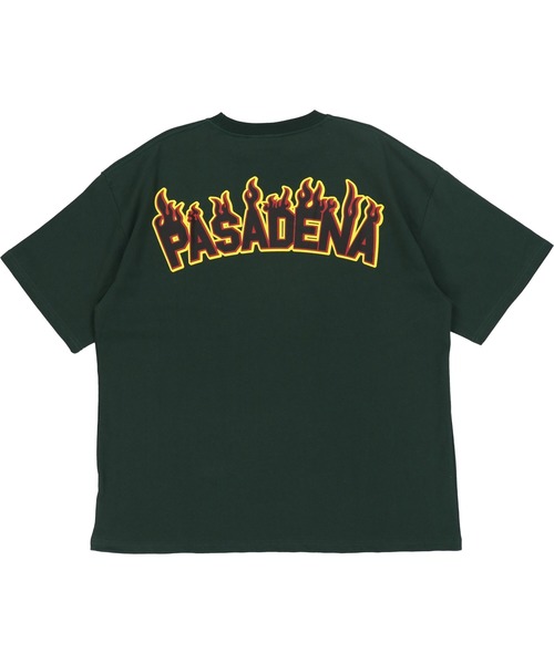 SPINNS（スピンズ）の「【ゆったりシルエット】 FIRE PSDNバックプリント半袖Tシャツ（Tシャツ/カットソー・メンズ・ホワイト/グリーン/ブラック・ONESIZE）」の12枚目の写真