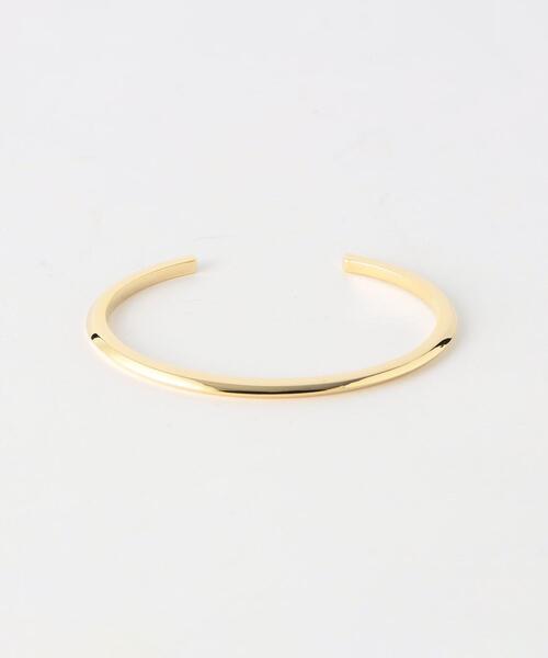 green label relaxing(グリーンレーベルリラクシング)の「トライアングル バングル(バングル/リストバンド・メンズ・シルバー/ゴールド/その他1・FREE)」の1枚目の写真