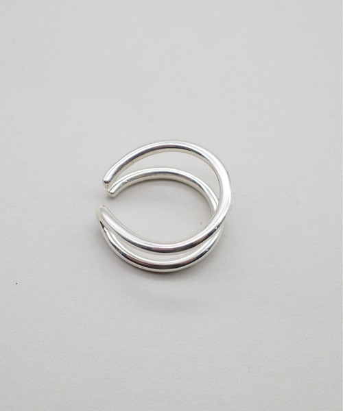 Lemme.(レム)の「【別注】Lemme for ISOLATION / W Circle Earcuff / イヤーカフ/シルバー925(イヤーカフ・レディース・シルバー・FREE)」の7枚目の写真