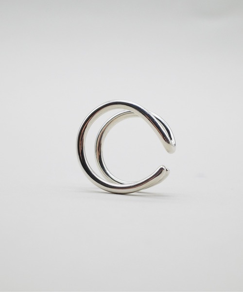 Lemme.(レム)の「【別注】Lemme for ISOLATION / W Circle Earcuff / イヤーカフ/シルバー925(イヤーカフ・レディース・シルバー・FREE)」の14枚目の写真