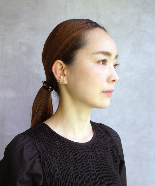 Lemme.(レム)の「【別注】Lemme for ISOLATION / W Circle Earcuff / イヤーカフ/シルバー925(イヤーカフ・レディース・シルバー・FREE)」の3枚目の写真