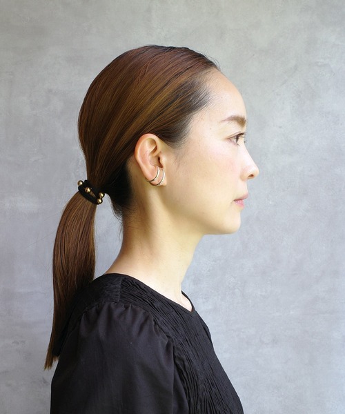 Lemme.(レム)の「【別注】Lemme for ISOLATION / W Circle Earcuff / イヤーカフ/シルバー925(イヤーカフ・レディース・シルバー・FREE)」の12枚目の写真