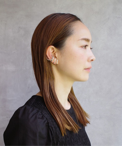 Lemme.(レム)の「【別注】Lemme for ISOLATION / W Circle Earcuff / イヤーカフ/シルバー925(イヤーカフ・レディース・シルバー・FREE)」の18枚目の写真