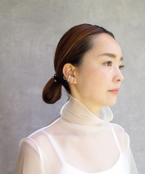 Lemme.(レム)の「【別注】Lemme for ISOLATION / W Circle Earcuff / イヤーカフ/シルバー925(イヤーカフ・レディース・シルバー・FREE)」の16枚目の写真