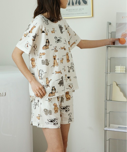 MAISON DE THERESE（メゾン ド テレーズ）の「コットンパジャマ（ルームウェア/パジャマ・レディース・B/A/C/D/F/E・XL/L/M）」の2枚目の写真